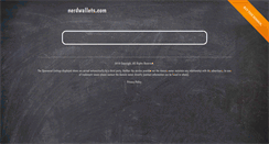 Desktop Screenshot of nerdwallets.com